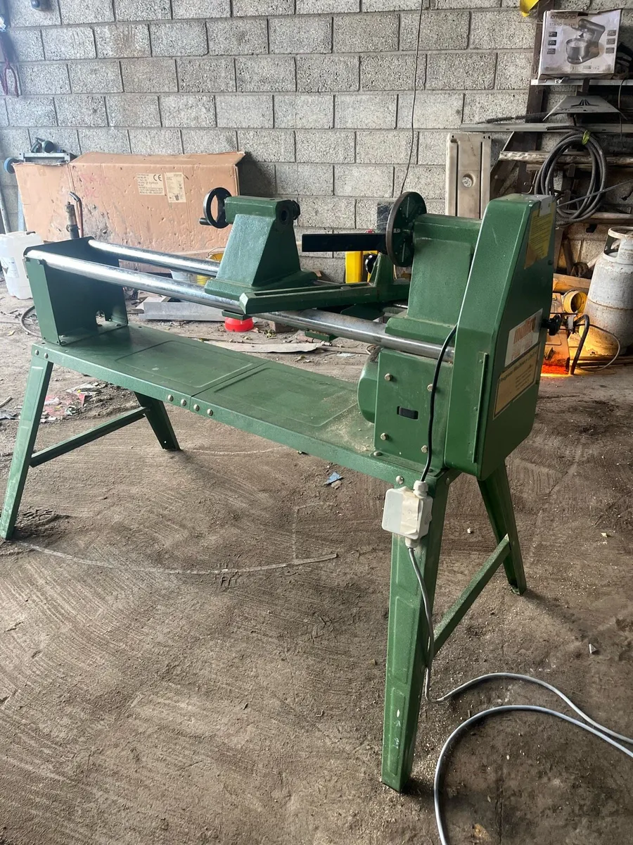 Wood lathe bandsaw - Image 1