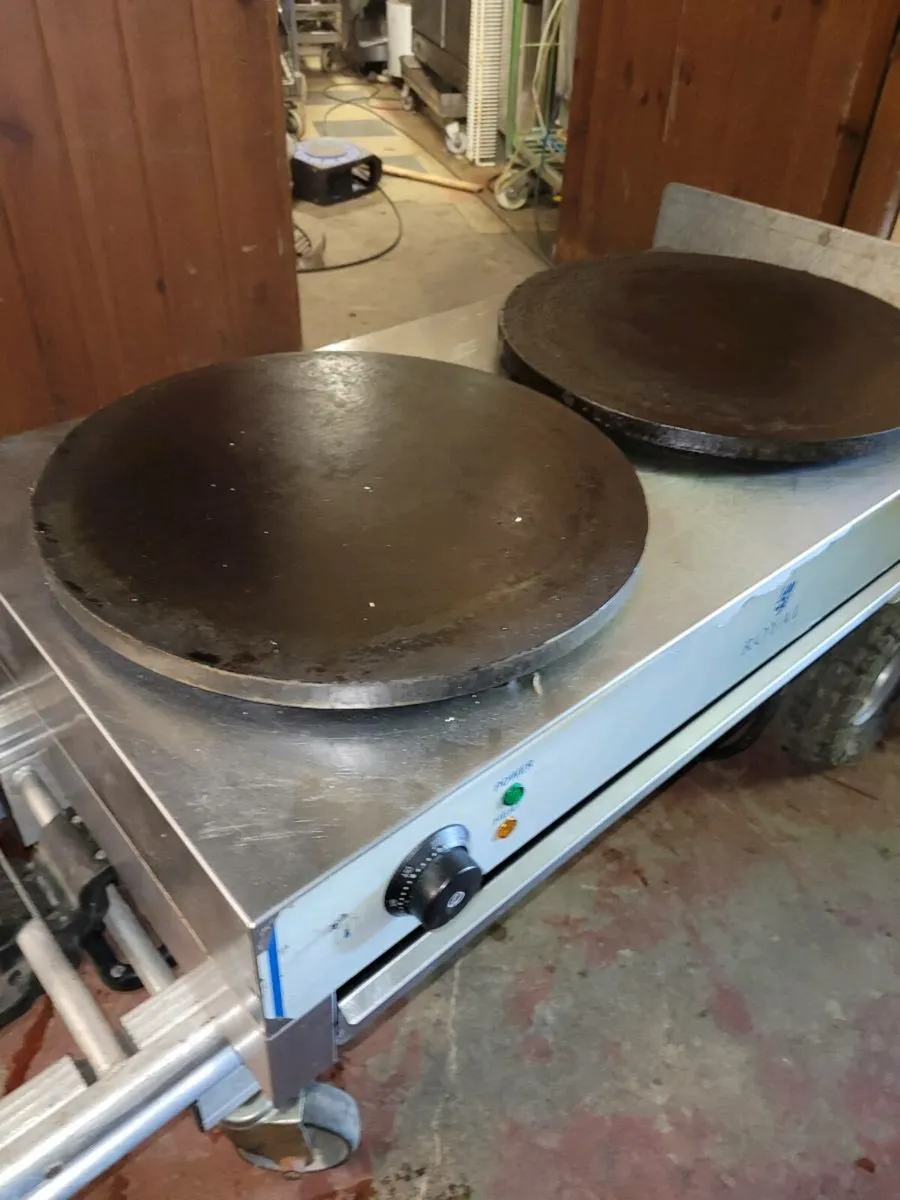 Crepe (Pancake) Maker Double ROYAL CATERING - Image 1