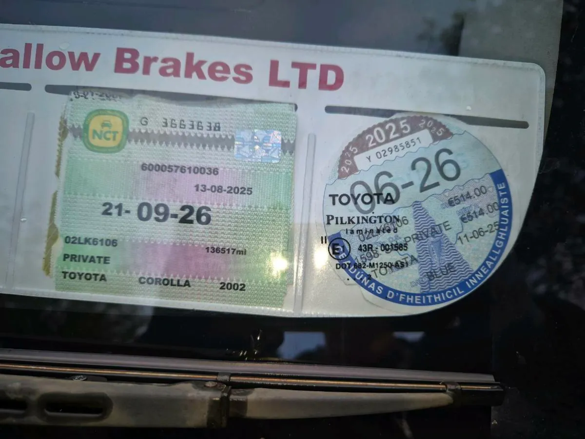 2 door corolla nct 9.26 tax 7.26 . E12. - Image 3