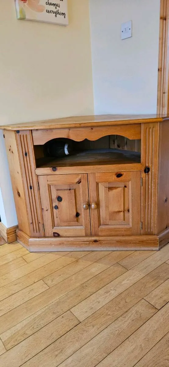 TV stand (corner unit) - Image 1