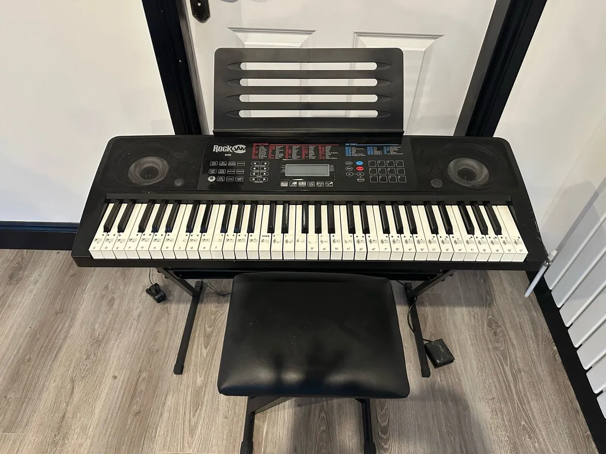 Rockjam RJ761 electric keyboard - Image 1