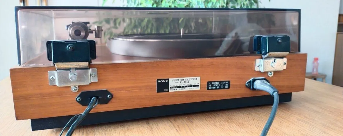 Sony PS-2250 turntable + PUA 114 tonearm - Image 4