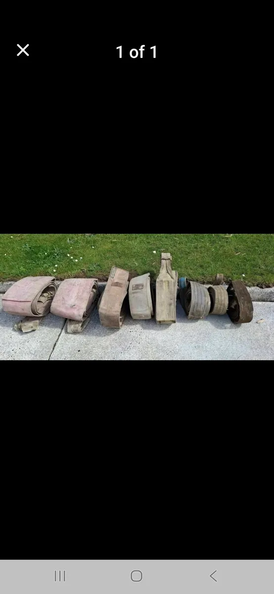 Heavy duty slings x 6-- The lot
