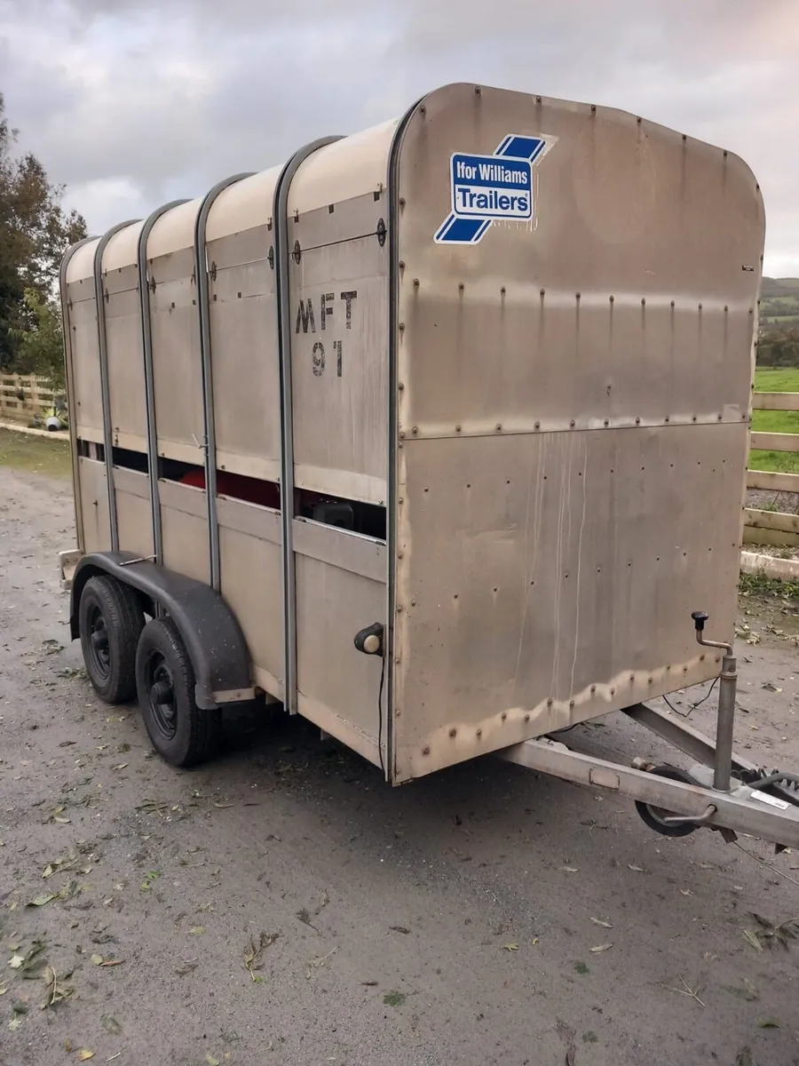 Ifor Williams 10ft x 5ft double axle trailer - Image 1