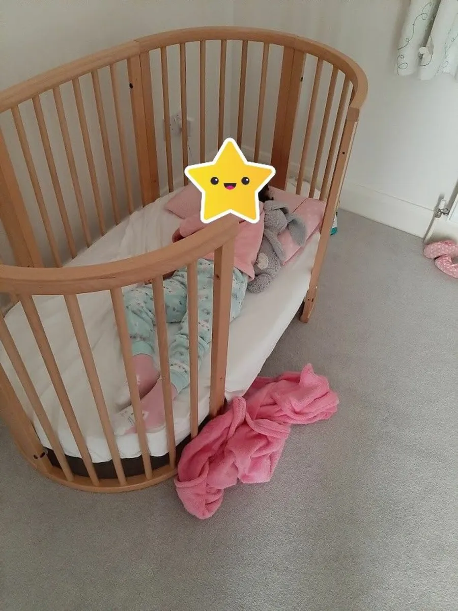 Cot Stokke Sleepi Mini + Bed - Image 2