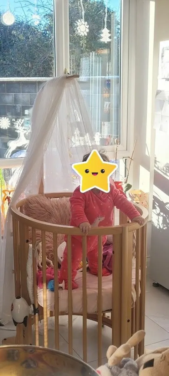 Cot Stokke Sleepi Mini + Bed - Image 3