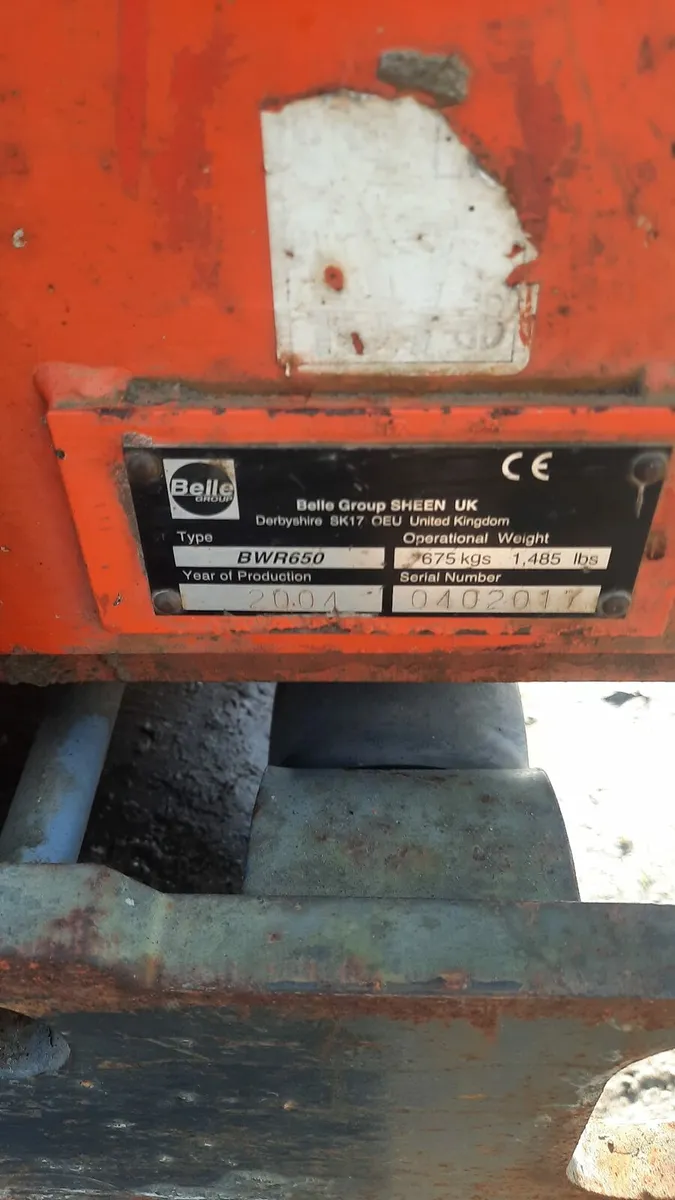 Diesel 2 drum roller-- like new - Image 2