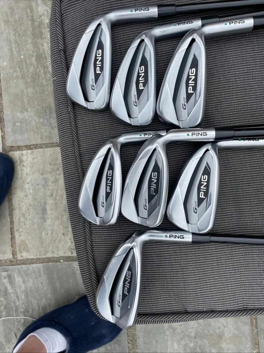 Ping G425 Irons 4-PW Green Dot Alta Senior Flex - Image 4