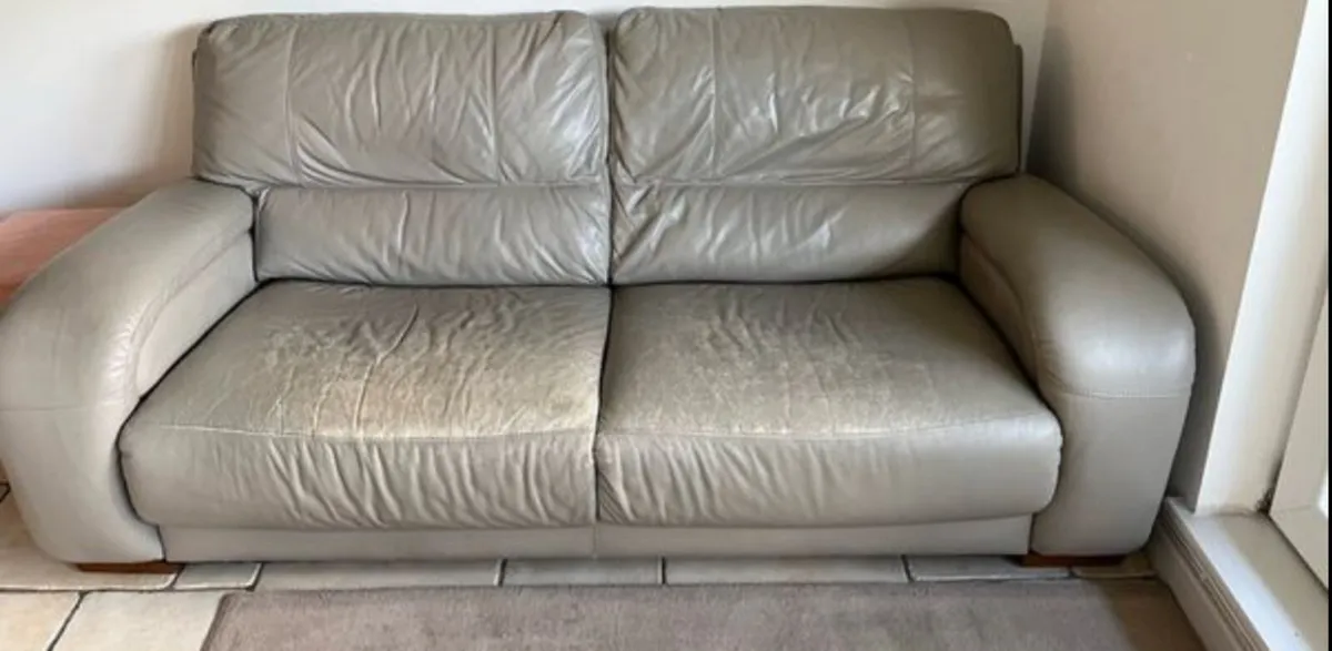 Free DFS Leather Sofa - Image 2