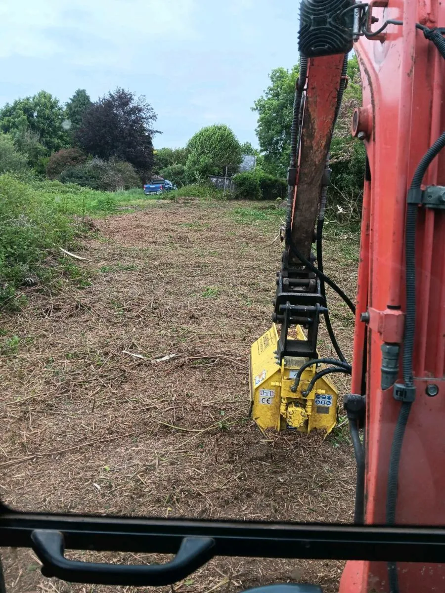 Mini Digger/Mulching - Image 1