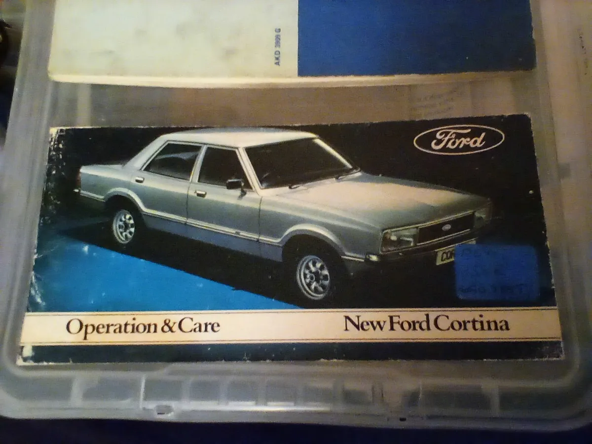 Ford cortina handbook