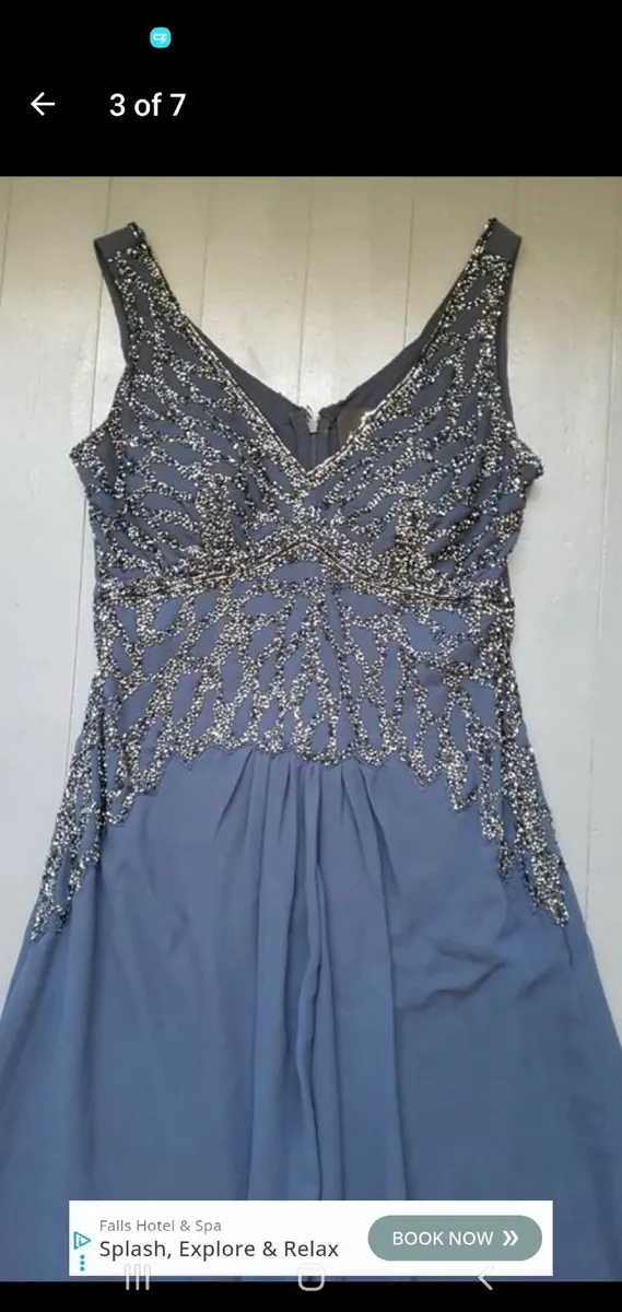 Ariella London navy beaded dress 10 - Image 1