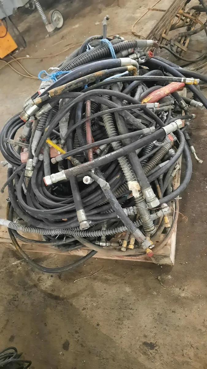Palette of hydrolic hoses- suitable wide range mac - Image 4