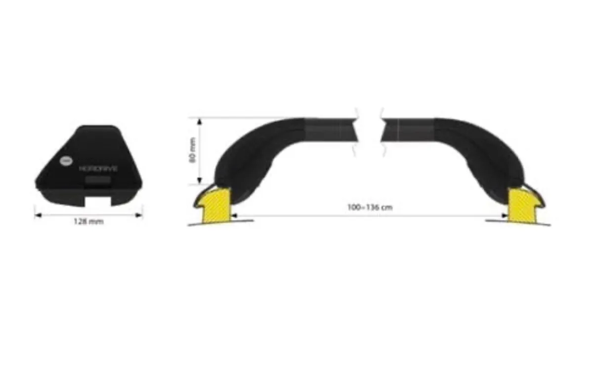 BMW X5 roof bars 2013-2018 - Image 2