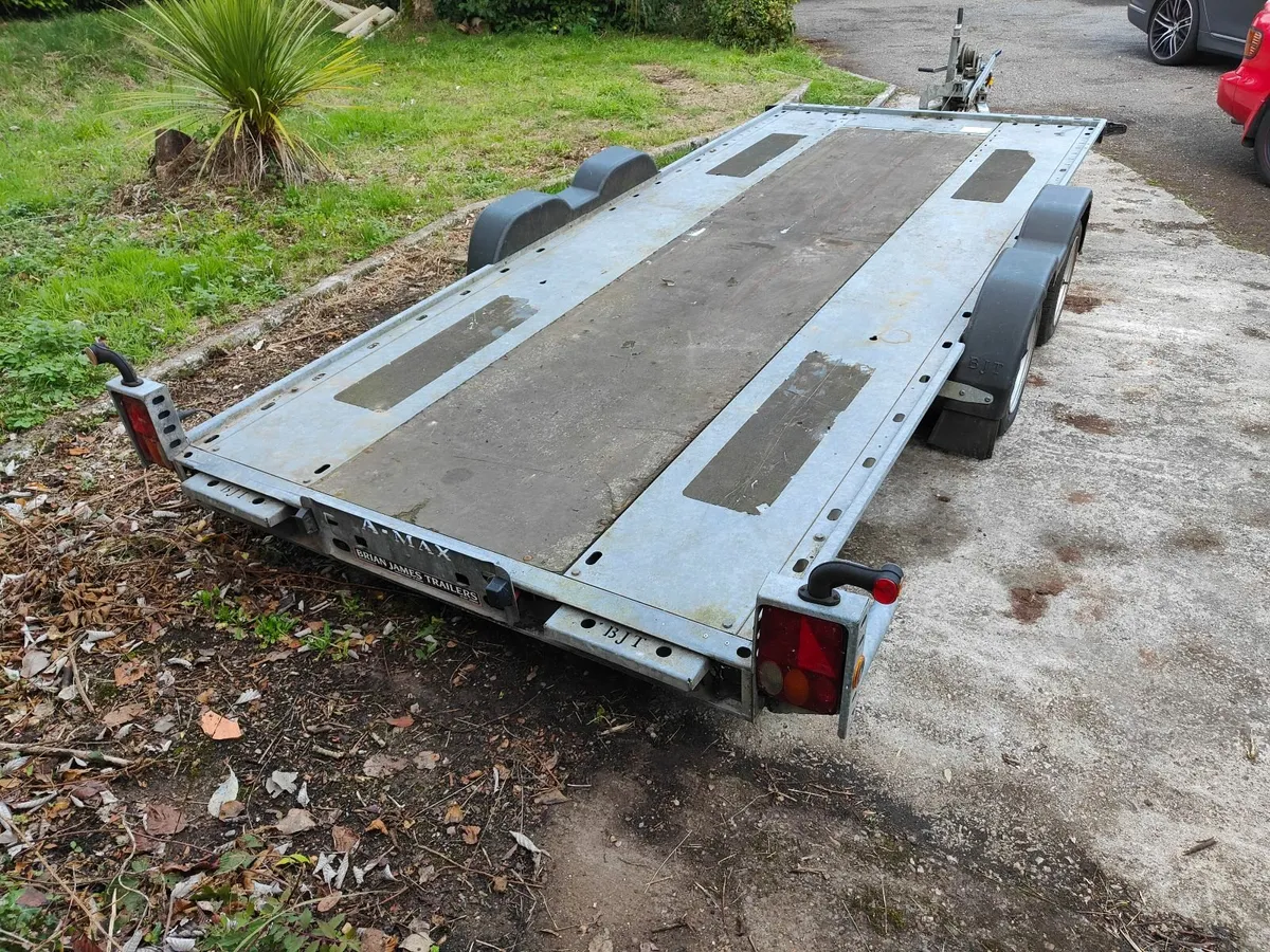 Brian James A-Max 14ft car transporter trailer - Image 4