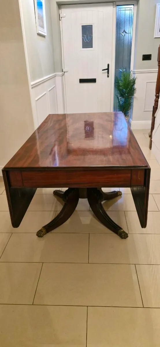 Antique Mahogany Table - Image 1