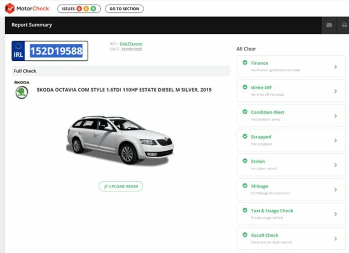 '15 Skoda Octavia ~ New NCT 01/27 - New TB & WP - Image 1