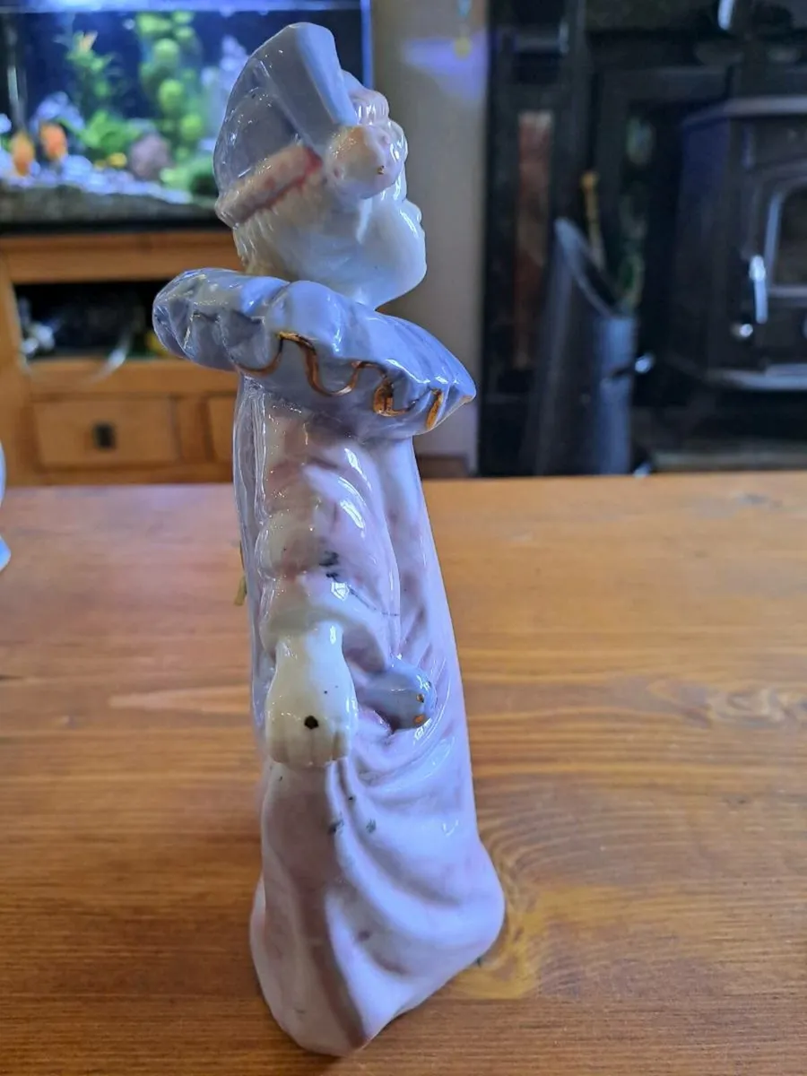 Vintage Pierrot clown ornament - Image 4
