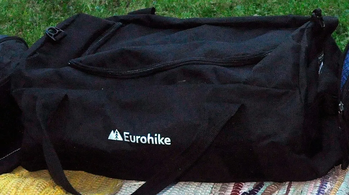 Black Duffle Bag by Eurohike - Image 2