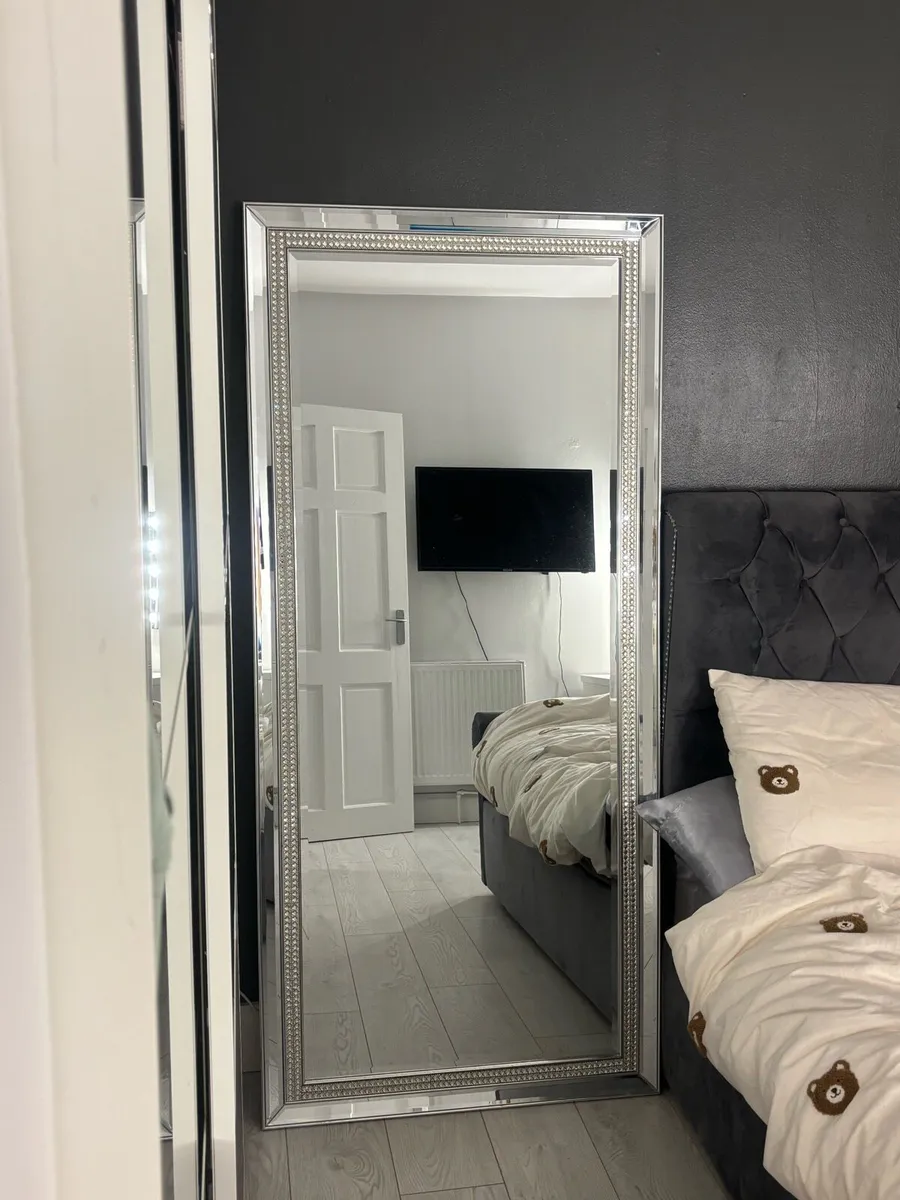 Full-Length Crystal Edge Mirror - Image 1