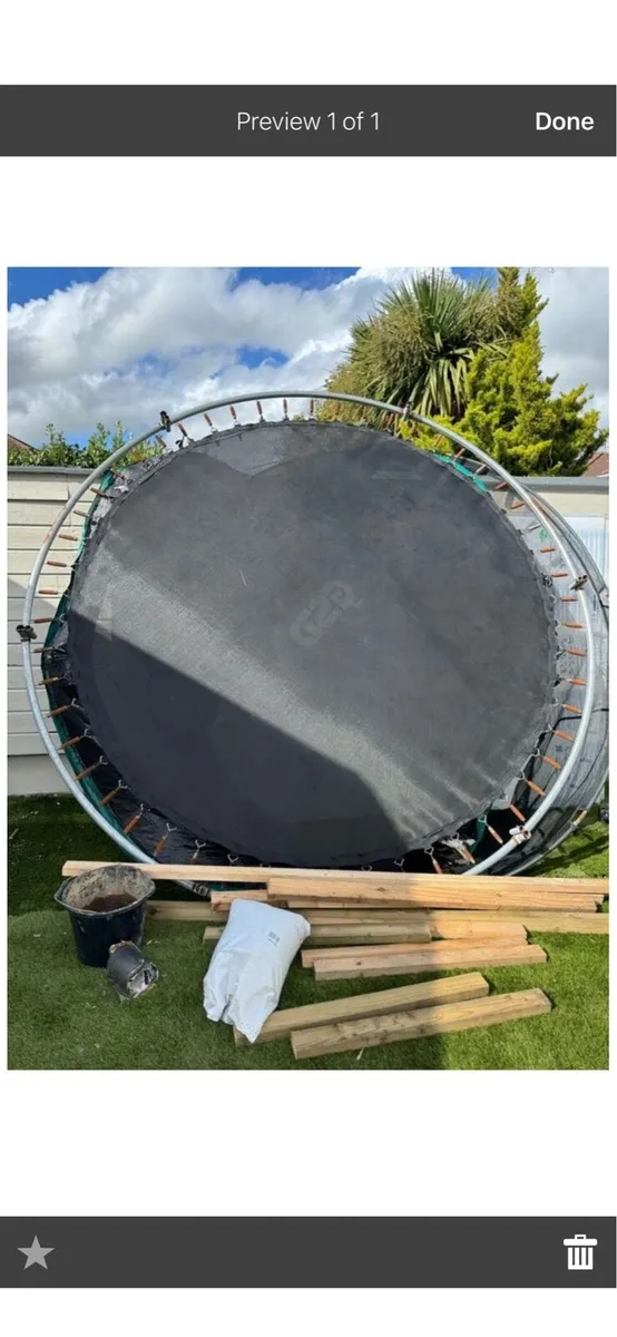 Free 10 foot Trampoline