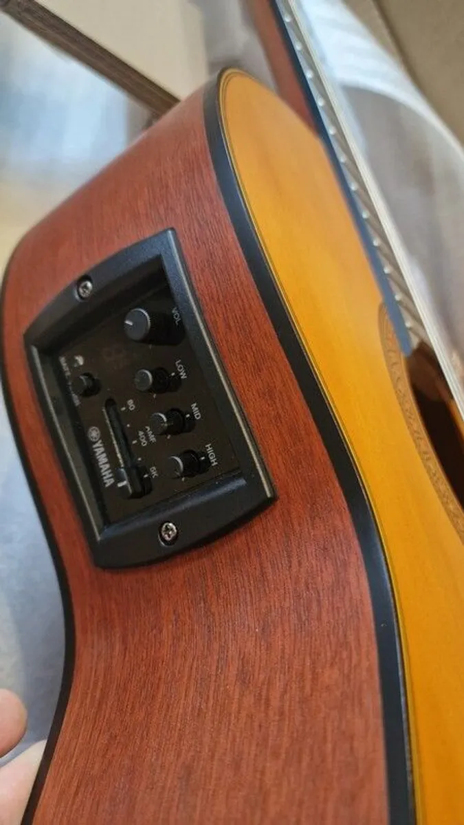 Yamaha CGX 122 MC Classical Guitar with Pickup - Image 3