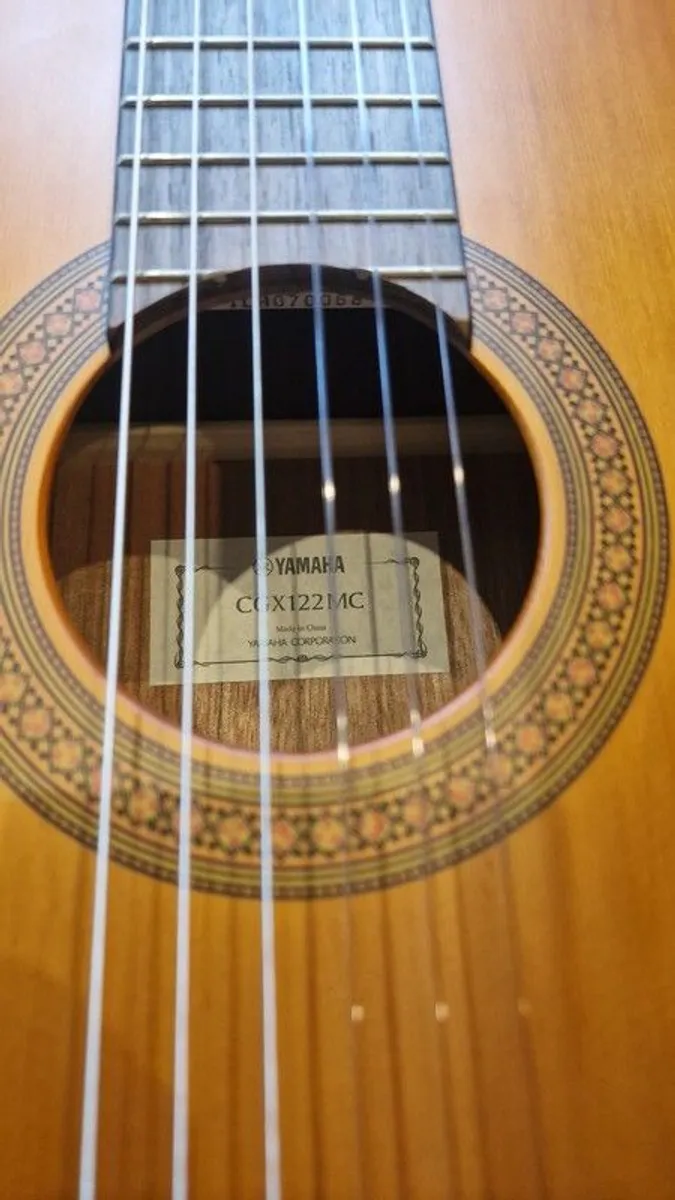 Yamaha CGX 122 MC Classical Guitar with Pickup - Image 4