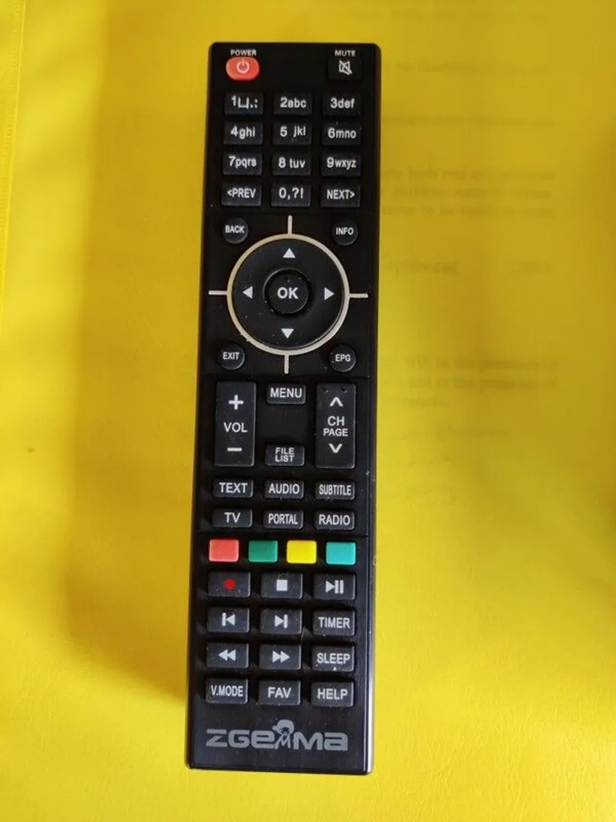 zgemma H9S SE Remote control