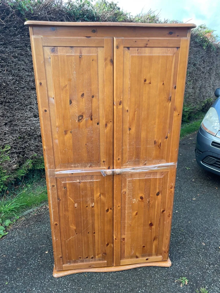 3 pine wardrobes €60 each - Image 3