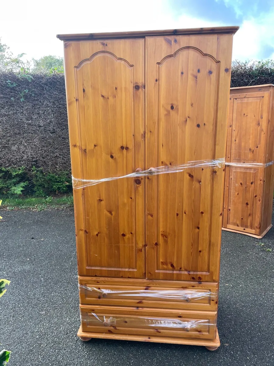 3 pine wardrobes €60 each - Image 4