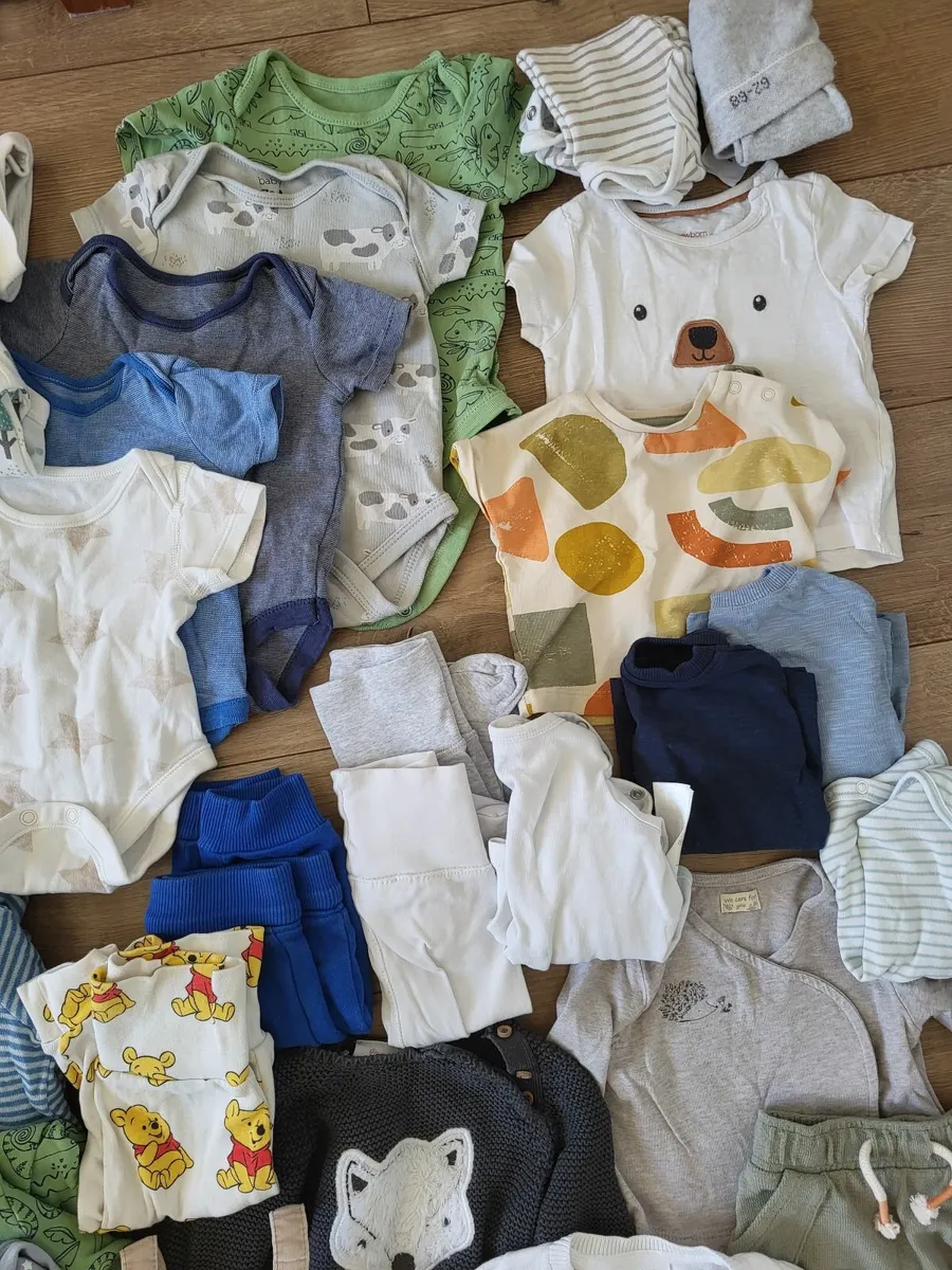 Baby Boy Clothes Bundle Newborn size 56 - 62 - Image 3