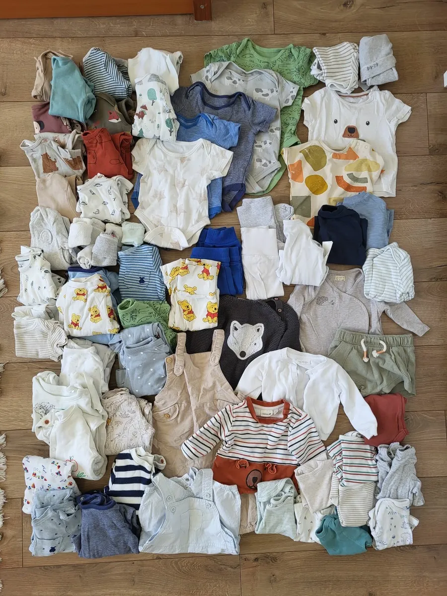 Baby Boy Clothes Bundle Newborn size 56 - 62 - Image 1