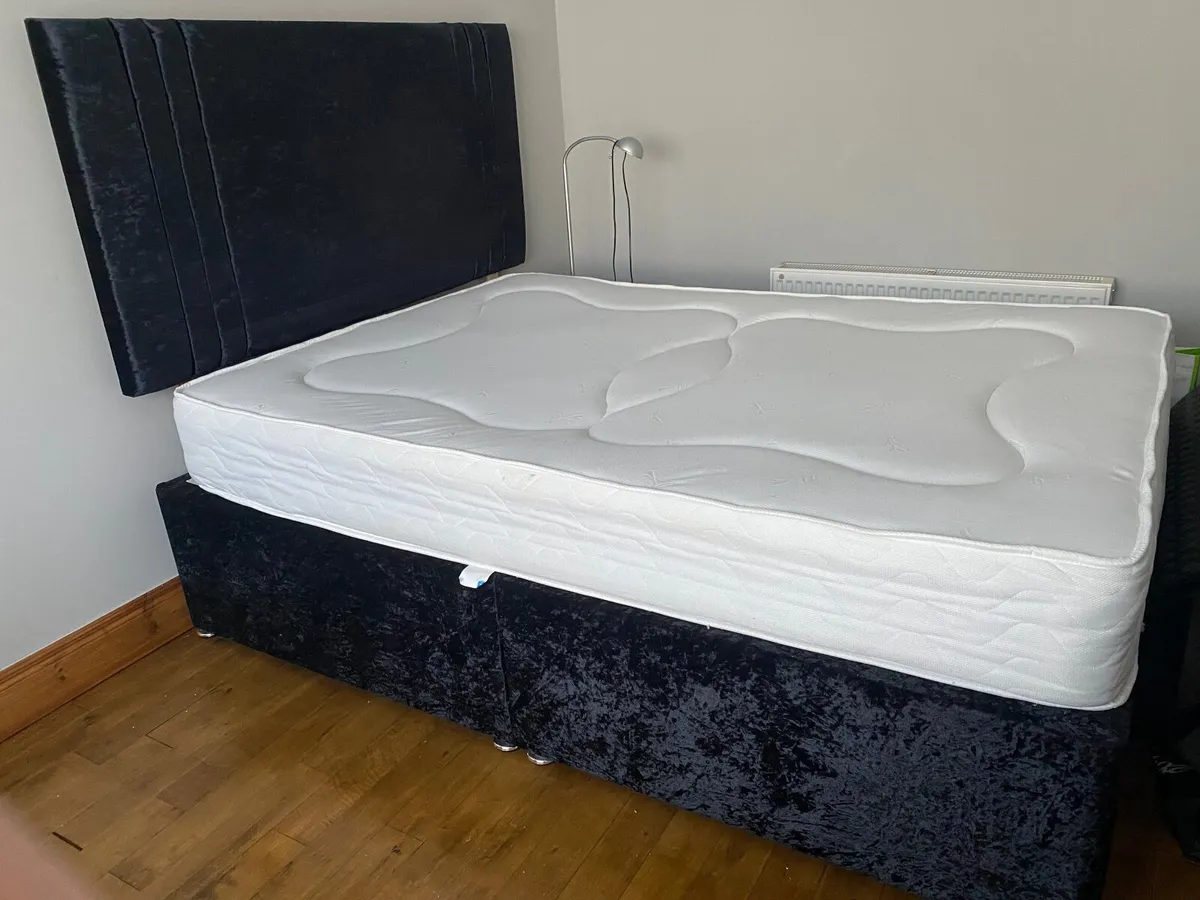 Double Bed with Mattress - Image 1