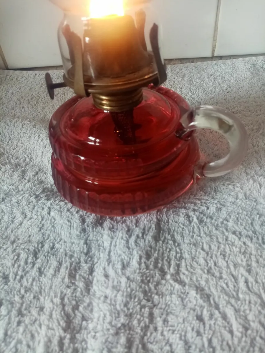 Victorian Oil Lamp - Image 2