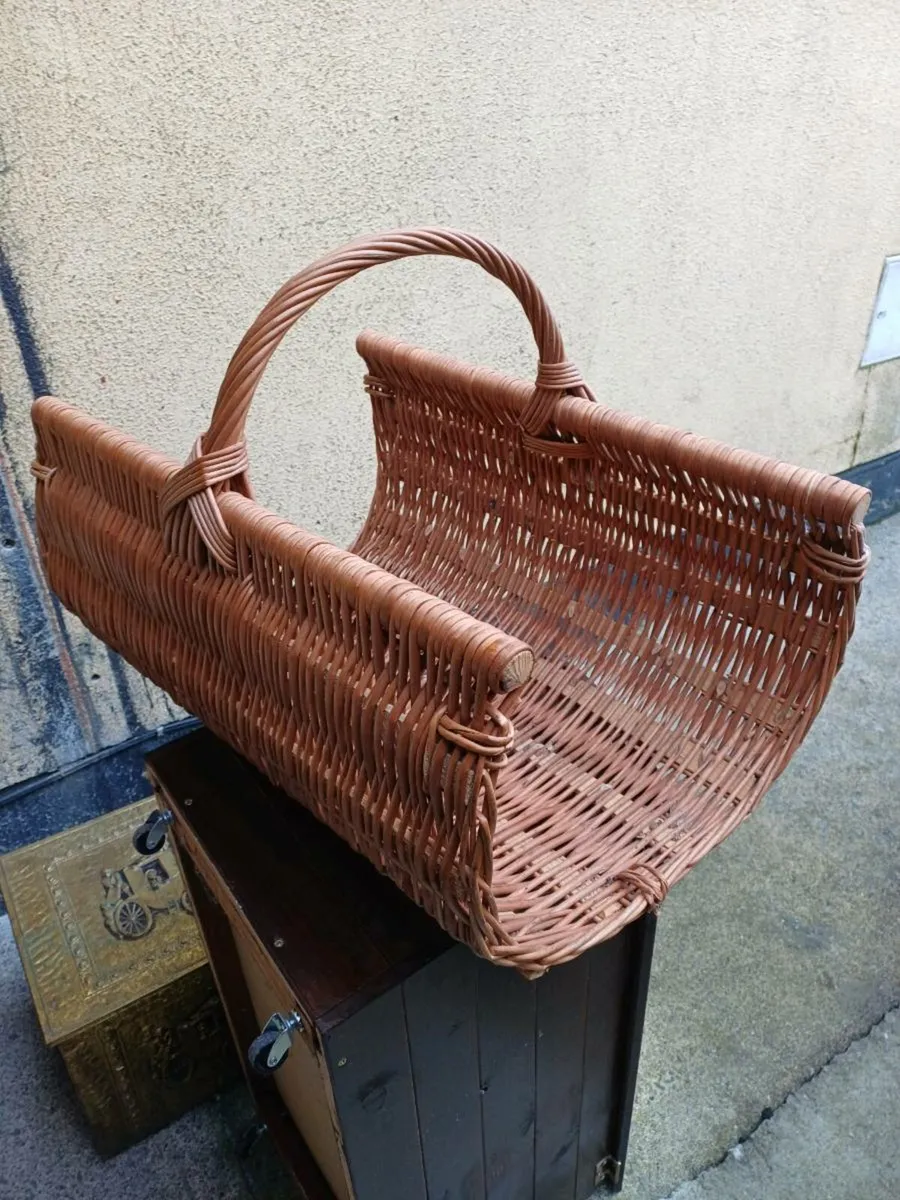 Vintage Turf/Log Basket - Image 1