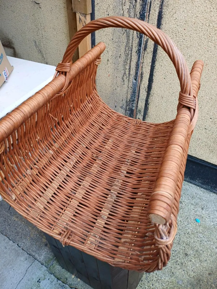 Vintage Turf/Log Basket - Image 3