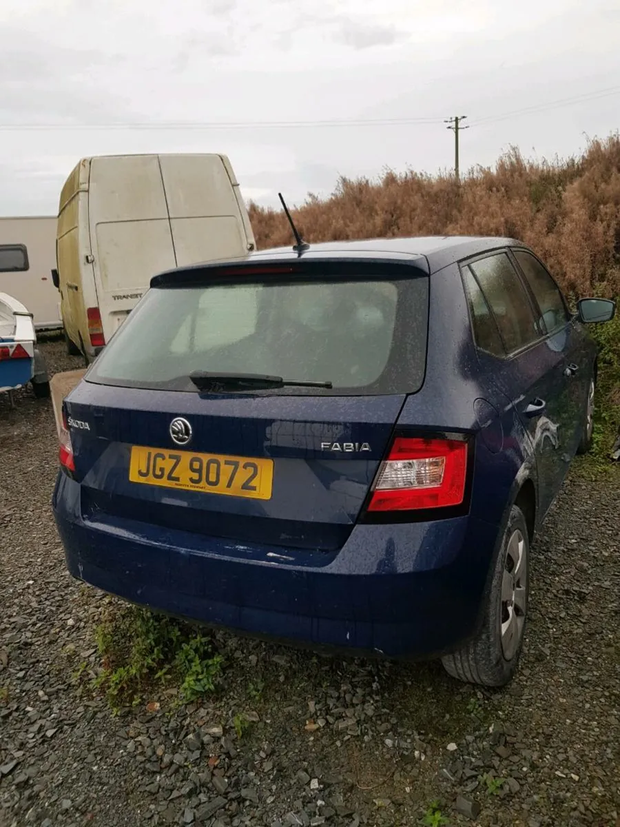 Skoda Fabia 2018 NI Plates - Image 2