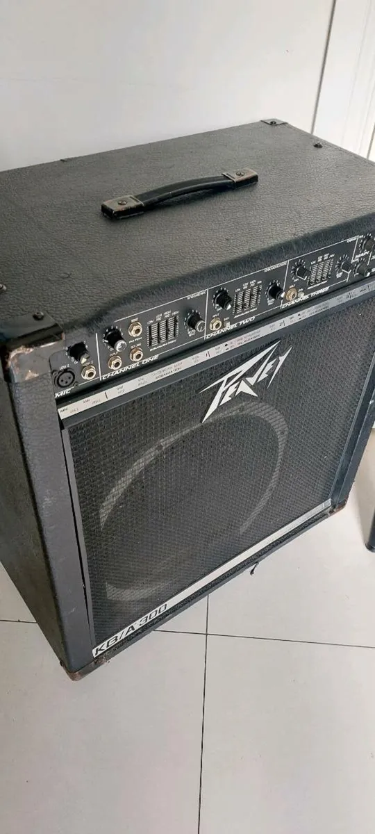 2 Peavey PA speakers (passive) + peavey KBD combo - Image 4
