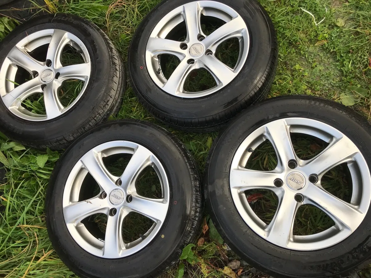 15” ford Peugeot Citroen alloys - Image 1