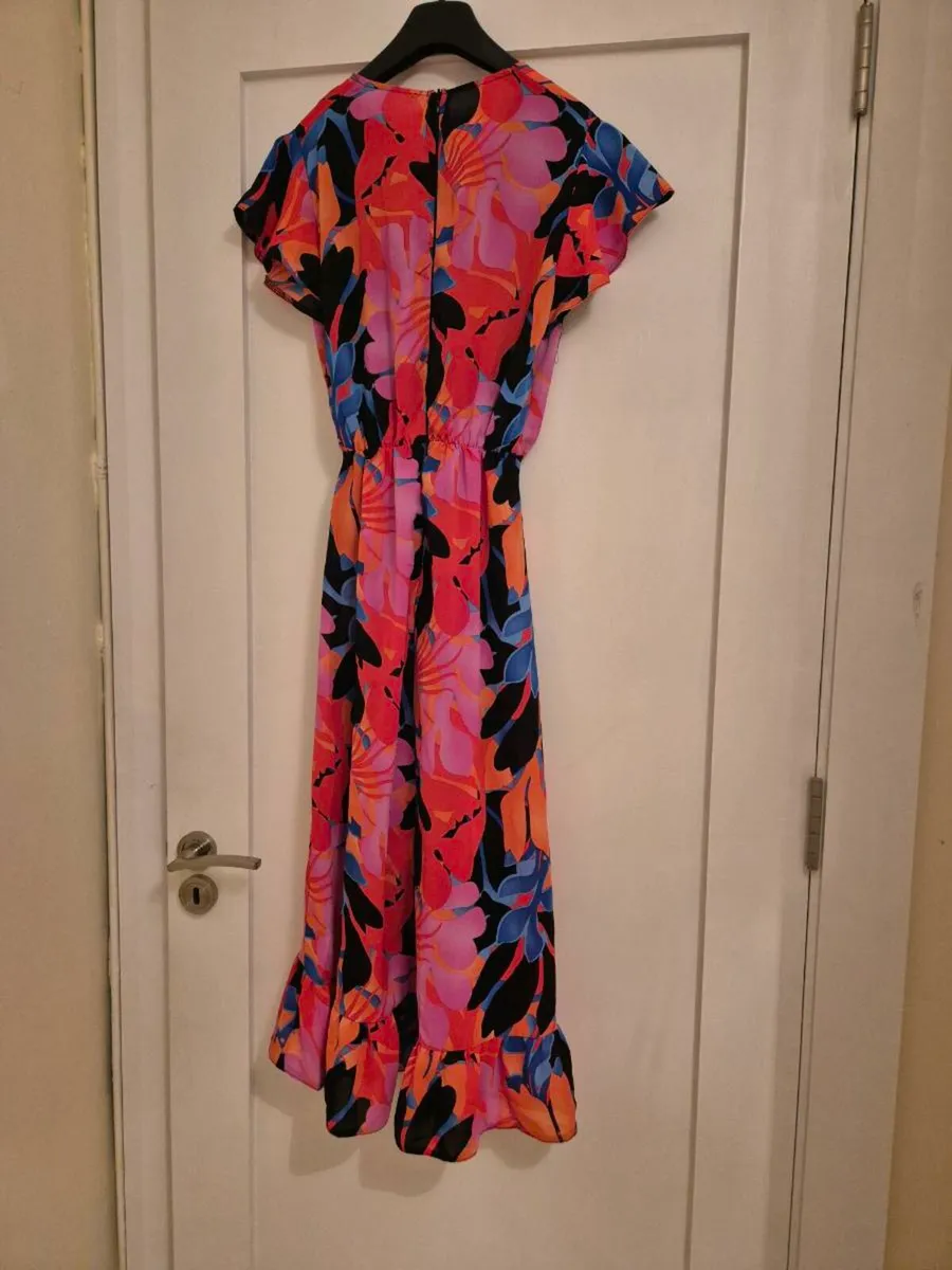Ax Paris red multicoloured dress. - Image 2