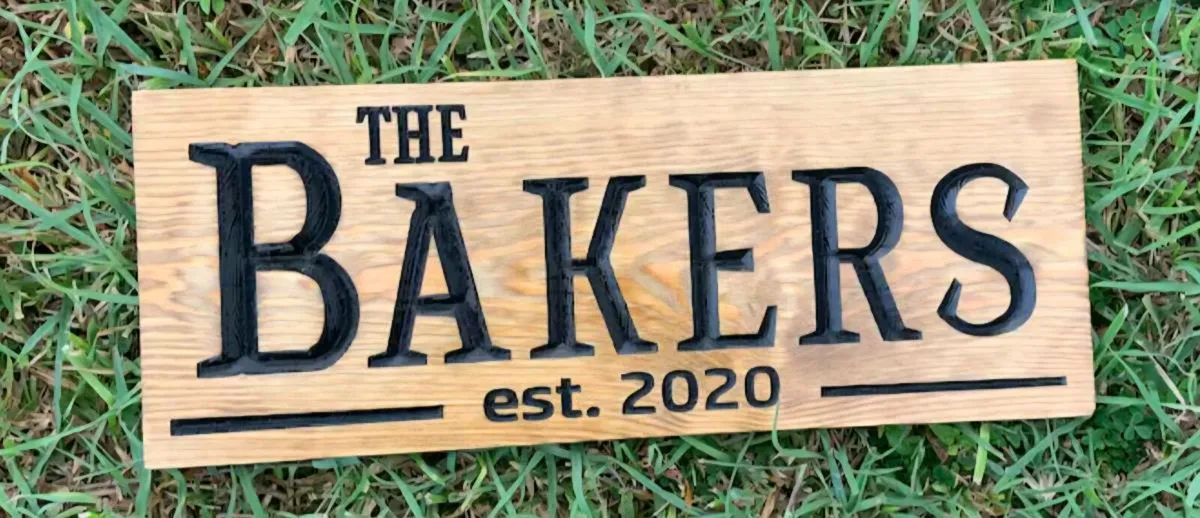 Cnc wooden signs custom made - Image 3