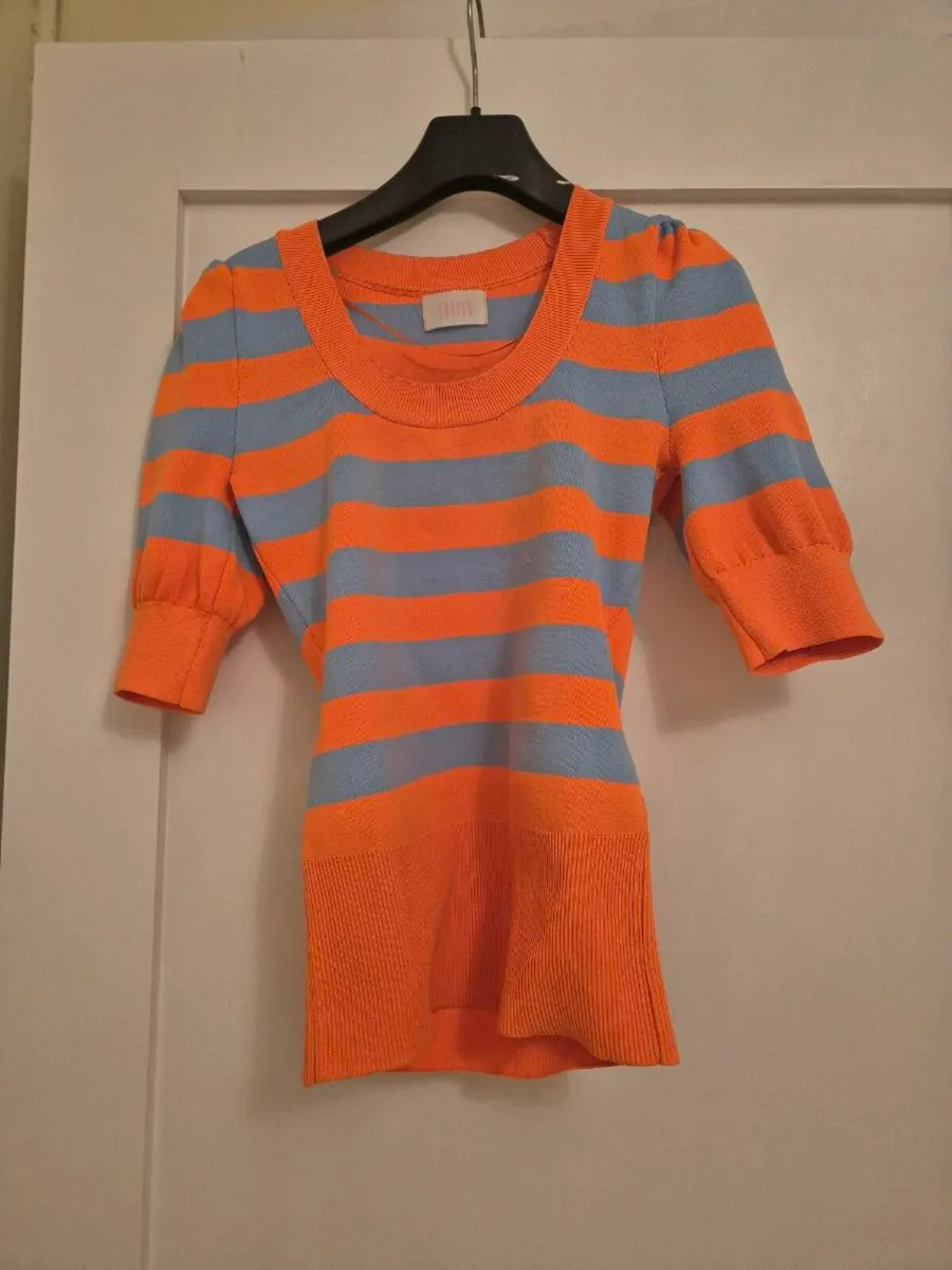 Savida striped top. Size XS - Image 1