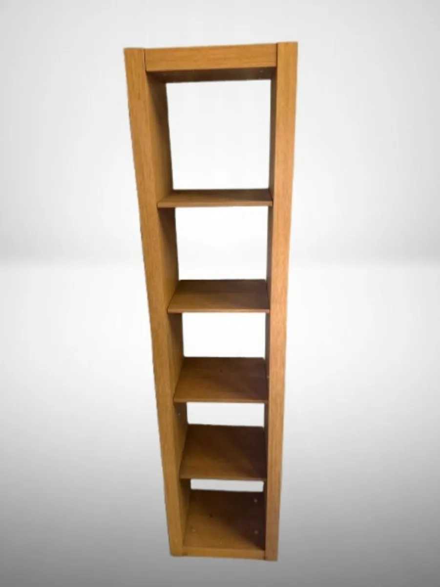 Solid oak 5 cube unit - Image 2