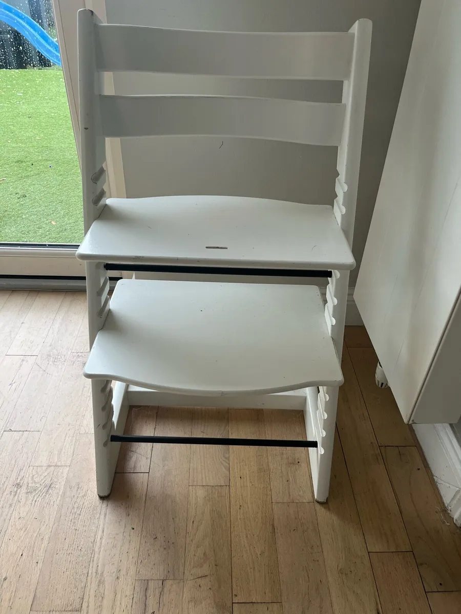 Stokke Tripp Trapp chair & Seat - Image 3