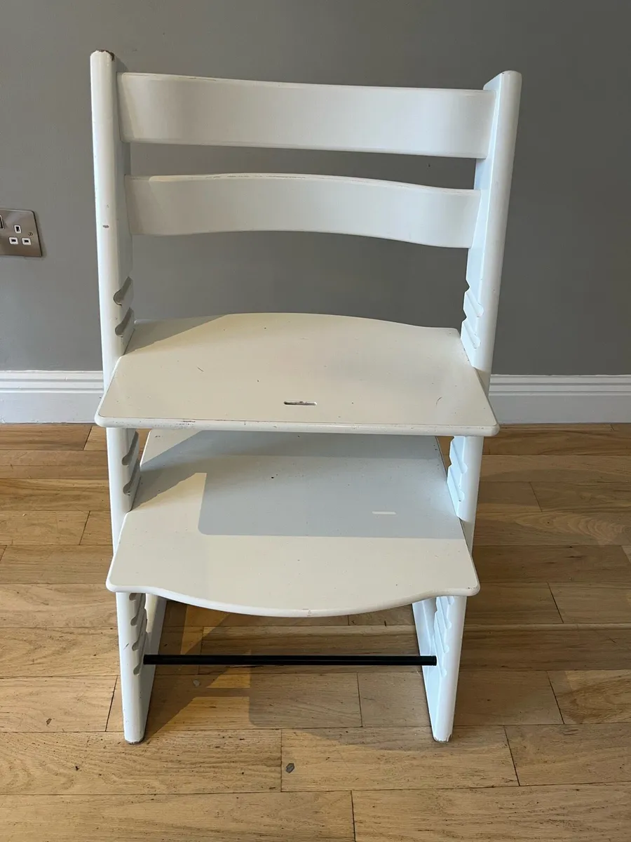 Stokke Tripp Trapp chair & Seat - Image 4