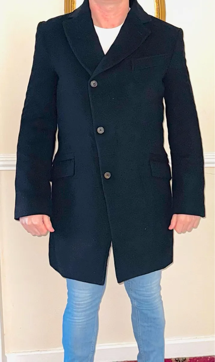 PREMIUM E1,500 Vivienne Westwood Mens Coat (Black) - Image 1