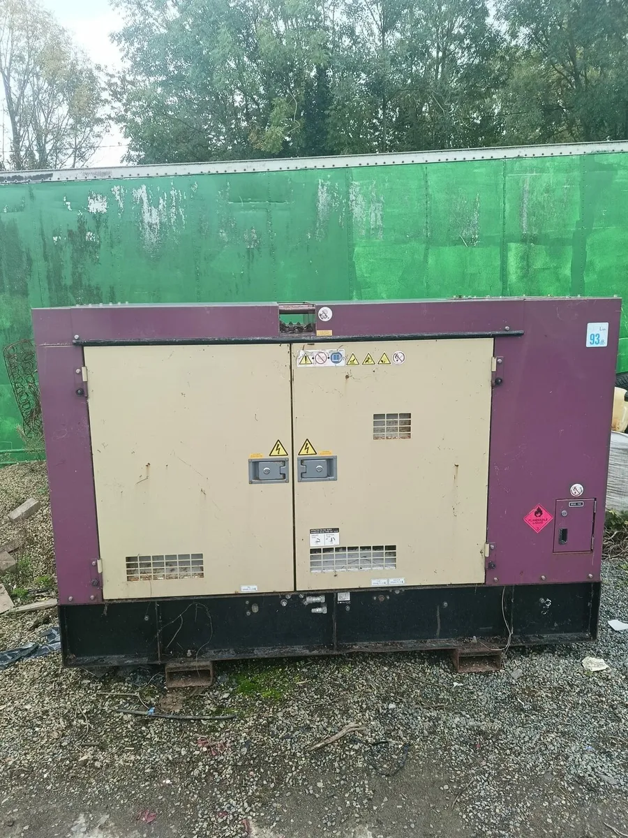 60 kVA Ultra Quiet Denyo Power Generator. - Image 2