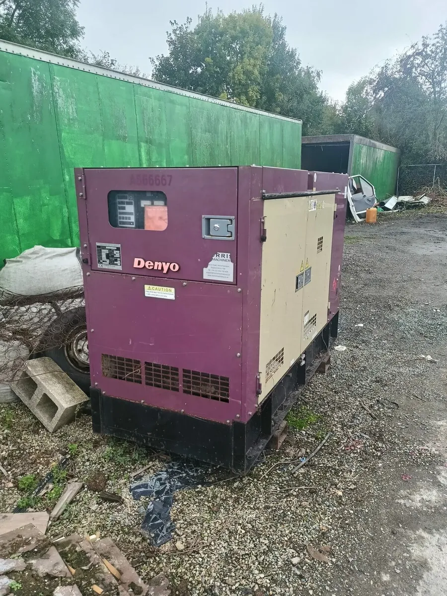 60 kVA Ultra Quiet Denyo Power Generator. - Image 3