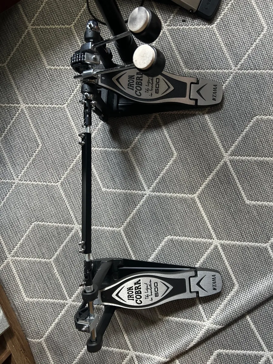 Iron cobra 600 double bass pedal - Image 1