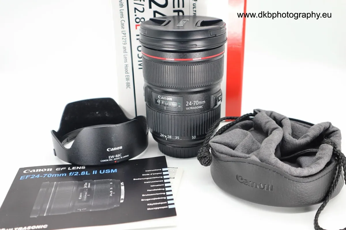 CANON EF 24-70mm F2.8L II USM LENS #0567 - Image 2
